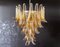 Vintage Italian Amber Murano Glass Chandelier, 1980s 1