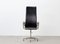 Oxford Leather Desk Chair by Arne Jacobsen for Fritz Hansen, 1965, Immagine 3