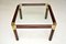 Vintage Wood & Brass Coffee Table, 1970s, Immagine 6