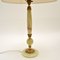 Antique French Onyx Table Lamps, Set of 2 3
