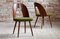 Mid-Century Green Boucle Dining Chairs by A. Šuman for Kvadrat, Set of 4 5