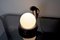 French Black Ceramic Snake Table Lamp, 1980s, Image 4