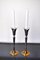 Brutalist Candlesticks by Art3, 1970, Set of 2, Immagine 2