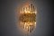 Italian Hollywood Regency Wall Light from Venini, 1970 6