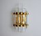 Italian Hollywood Regency Wall Light from Venini, 1970 1