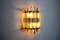 Italian Hollywood Regency Wall Light from Venini, 1970 4