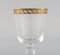 White Wine Glasses in Mouth-Blown Art Glass from Nason & Moretti, 1930s, Set of 6 5