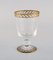 White Wine Glasses in Mouth-Blown Art Glass from Nason & Moretti, 1930s, Set of 6 3