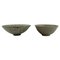 Bowls in Glazed Stoneware, Late 20th-Century, Set of 2, Immagine 1