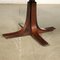 Small Veneered Wood Table, Italy, 1960s 6