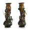 Bronze Vases by Moreau, Set of 2 1