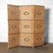 Vintage Wicker Folding Screen, Imagen 1