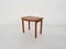 Scandinavian Solid Teak Side or Bedside Table, 1960s, Image 1