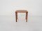 Scandinavian Solid Teak Side or Bedside Table, 1960s, Image 5