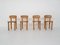 Pinewood Dining Chairs by Rainer Daumiller for Hirtshals Savvaerk, Denmark 1970s, Set of 4 5