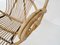 Rattan and Metal Lounge Chair by Rohe Noordwolde, The Netherlands, 1950s, Image 9