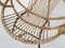 Rattan and Metal Lounge Chair by Rohe Noordwolde, The Netherlands, 1950s 7