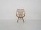 Rattan and Metal Lounge Chair by Rohe Noordwolde, The Netherlands, 1950s, Image 1