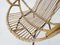 Rattan and Metal Lounge Chair by Rohe Noordwolde, The Netherlands, 1950s 7