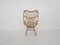 Rattan and Metal Lounge Chair by Rohe Noordwolde, The Netherlands, 1950s 5