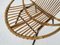 Rattan and Metal Lounge Chair by Rohe Noordwolde, The Netherlands, 1950s 5