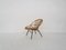 Rattan and Metal Lounge Chair by Rohe Noordwolde, The Netherlands, 1950s 2