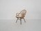 Rattan and Metal Lounge Chair by Rohe Noordwolde, The Netherlands, 1950s 2