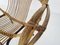 Rattan and Metal Lounge Chair by Rohe Noordwolde, The Netherlands, 1950s, Image 8