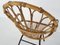 Rattan and Metal Lounge Chair by Rohe Noordwolde, The Netherlands, 1950s, Image 9