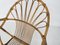 Rattan and Metal Lounge Chair by Rohe Noordwolde, The Netherlands, 1950s, Immagine 6