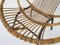 Rattan and Metal Lounge Chair by Rohe Noordwolde, The Netherlands, 1950s, Image 7