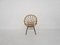 Rattan and Metal Lounge Chair by Rohe Noordwolde, The Netherlands, 1950s, Imagen 5