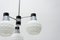 Mid-Century Three Arms Hanging Lamp, 1960s, Imagen 10