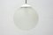 Mid-Century Glass Pendant Chandelier, 1960s, Imagen 12