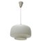 Vintage Opaline Glass Pendant Chandelier, 1970s, Immagine 1