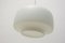 Vintage Opaline Glass Pendant Chandelier, 1970s, Image 7