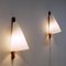 Teak and Acrylic Wall Lamps by Hans-Agne Jakobsson, 1950s, Sweden, Set of 2 7