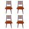 Dining Chairs from Thonet Factory, 1970s, Set of 4 1