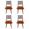 Dining Chairs from Thonet Factory, 1970s, Set of 4, Imagen 1