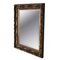 Neoclassical Gold Black Hand Carved Wooden Mirror, Immagine 2