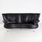 Two-Seater Leather Sofa, Imagen 1