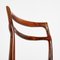 Rosewood Dining Chair by Johannes Andersen for Christian Linneberg Møbelkfabrik, Immagine 10