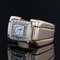 Diamonds 18 Karat Yellow Gold Platinum Square Tank Ring, 1940s 4