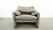 Maralunga 2-Seater Sofa & Lounge Chair by Vico Magistretti for Cassina, Set of 2, Immagine 12