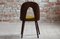 Mid-Century Dining Chairs in Kvadrat Honey-Olive Boucle by A. Šuman, Set of 4, Image 10