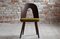 Mid-Century Dining Chairs in Kvadrat Honey-Olive Boucle by A. Šuman, Set of 4, Image 5