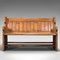 Antique Victorian English Bench or Pew in Pine, 1900s, Image 2