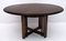 Round Dining Table and Gallery Chairs from Giorgetti, Italy, 1980s, Set of 5 3