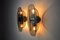 Crystal Sconces from Veca, Italy, 1970s, Set of 2, Immagine 4