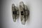 Crystal Sconces from Veca, Italy, 1970s, Set of 2, Image 5